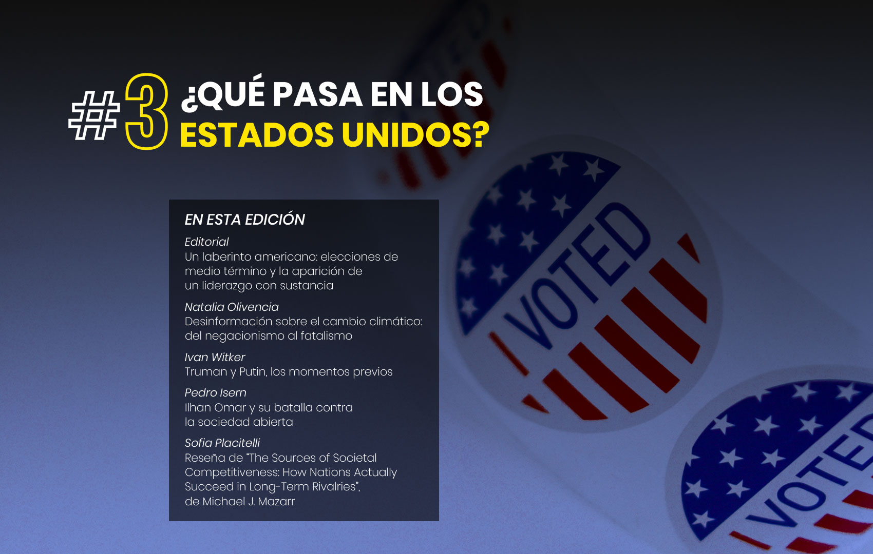 ¿Qué pasa en los Estados Unidos? – Número 49